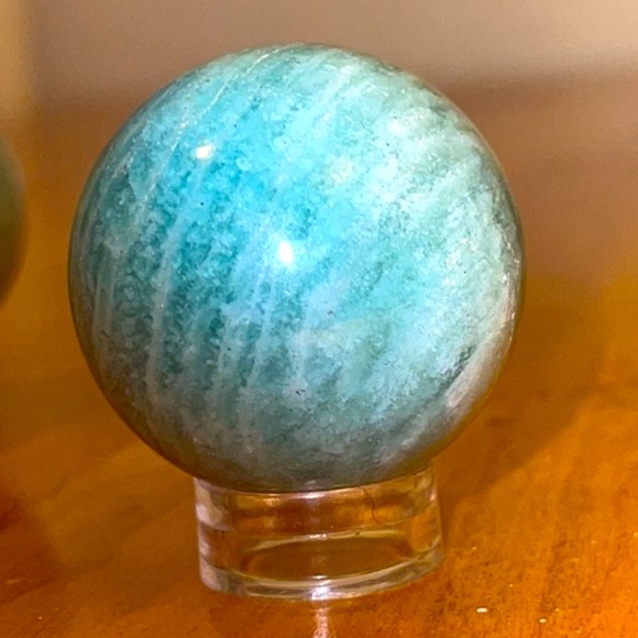 🍒BOGO🍒 1 LEFT! Amazonite Spheres 🩵 READ DESCRIPTION FOR DEAL!! - Picture 12 of 16